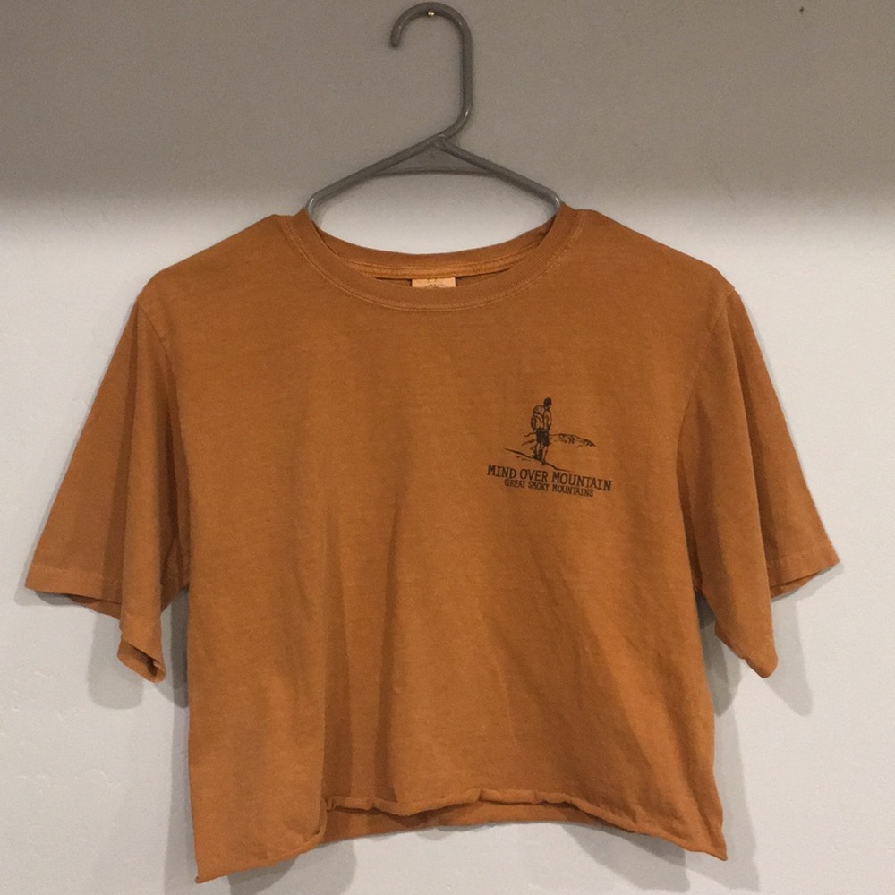 “Mind over Mountain” Vintage Cropped Tee